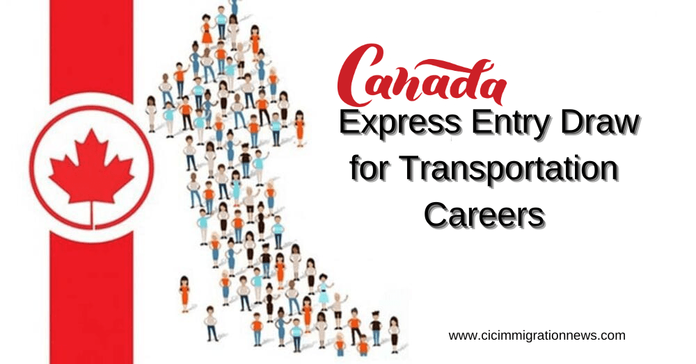 Canada Express Entry Draw for Transportation Careers